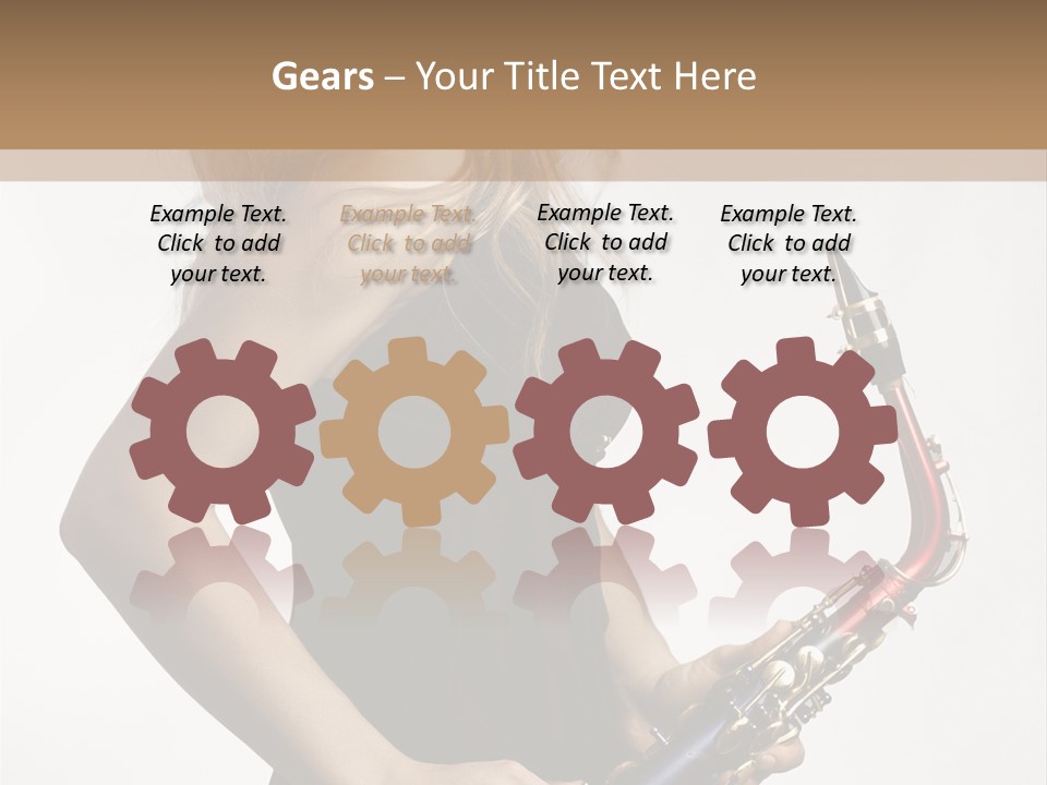 Hair Performer Makeup PowerPoint Template