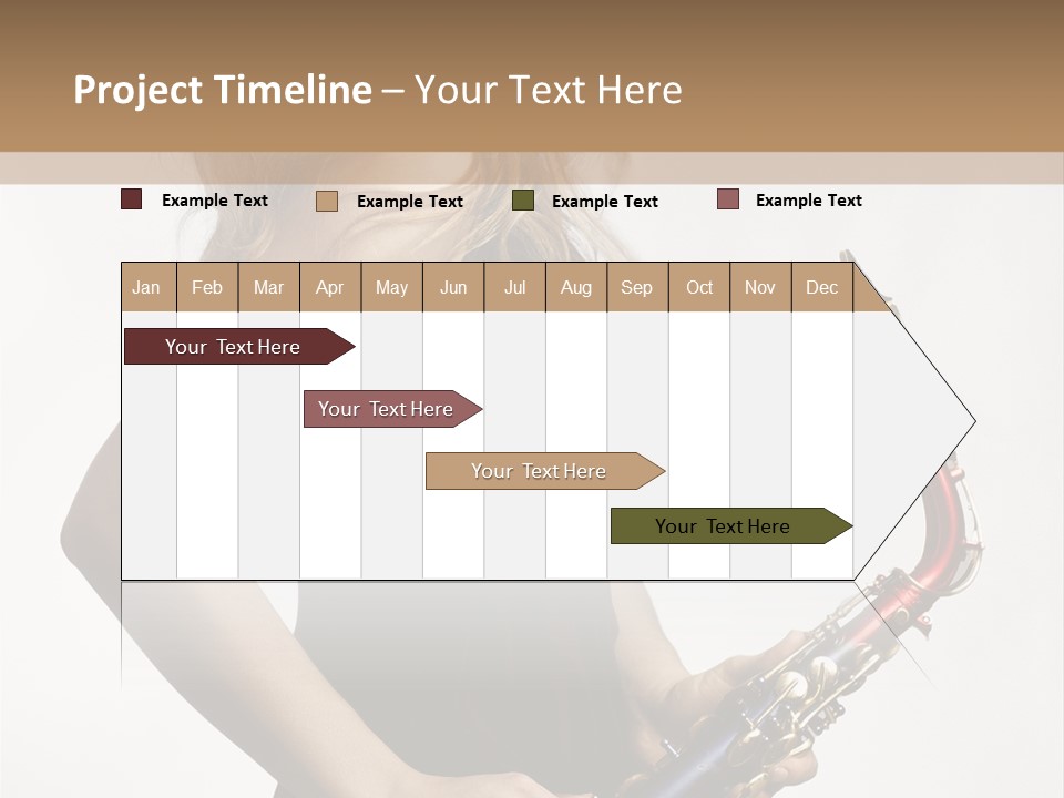 Hair Performer Makeup PowerPoint Template