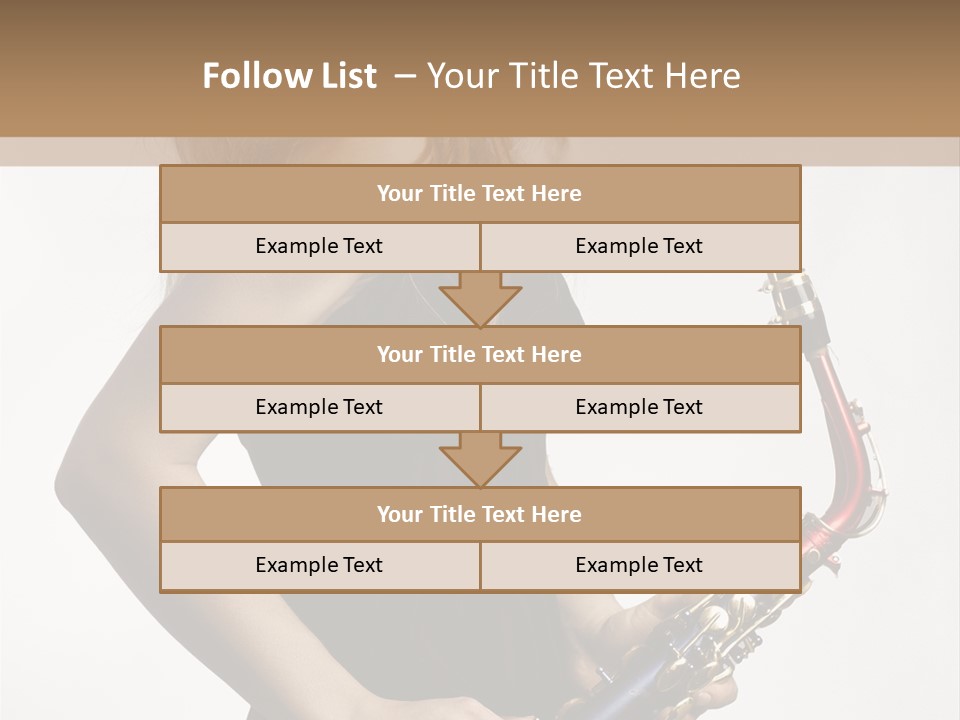 Hair Performer Makeup PowerPoint Template
