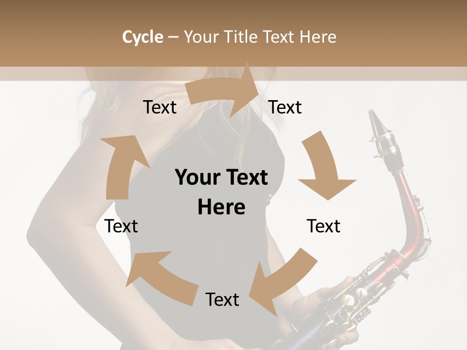 Hair Performer Makeup PowerPoint Template