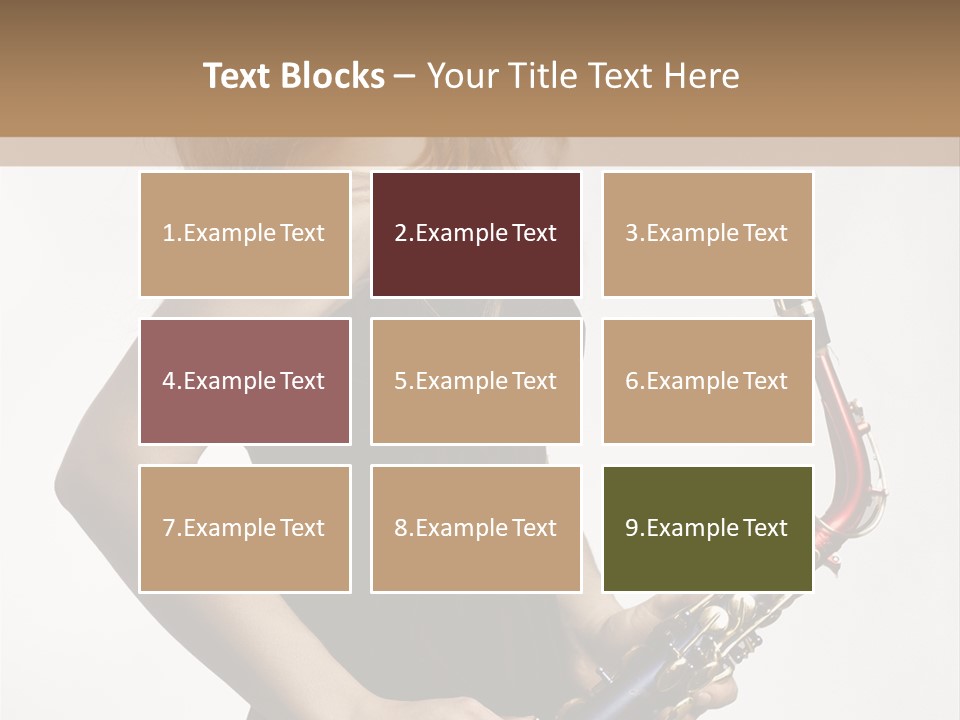 Hair Performer Makeup PowerPoint Template