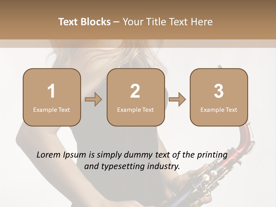 Hair Performer Makeup PowerPoint Template