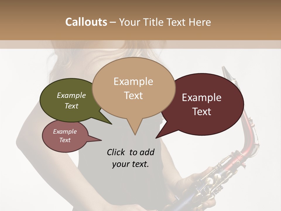 Hair Performer Makeup PowerPoint Template