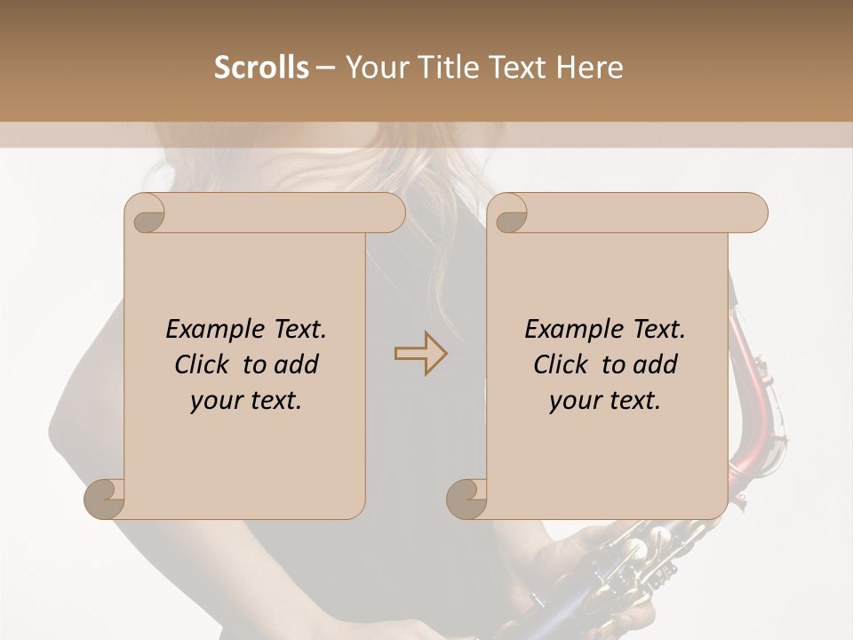 Hair Performer Makeup PowerPoint Template