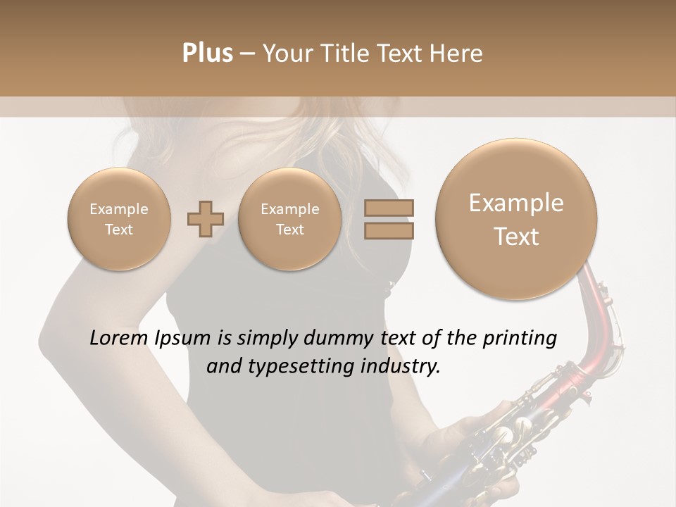 Hair Performer Makeup PowerPoint Template