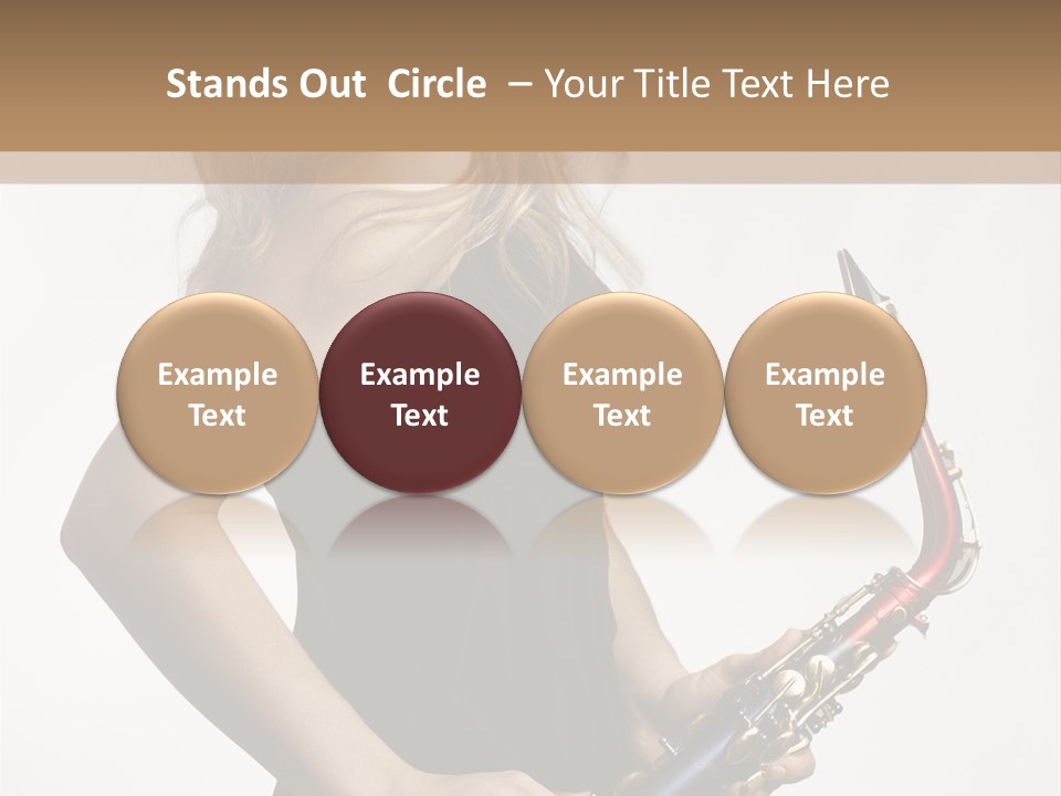 Hair Performer Makeup PowerPoint Template