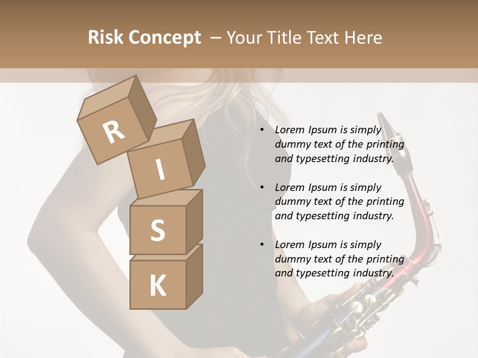 Hair Performer Makeup PowerPoint Template