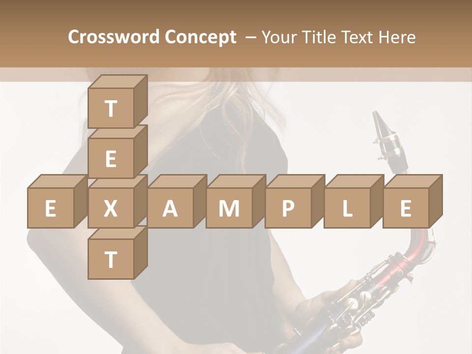 Hair Performer Makeup PowerPoint Template