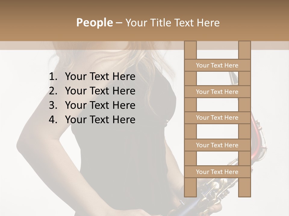 Hair Performer Makeup PowerPoint Template