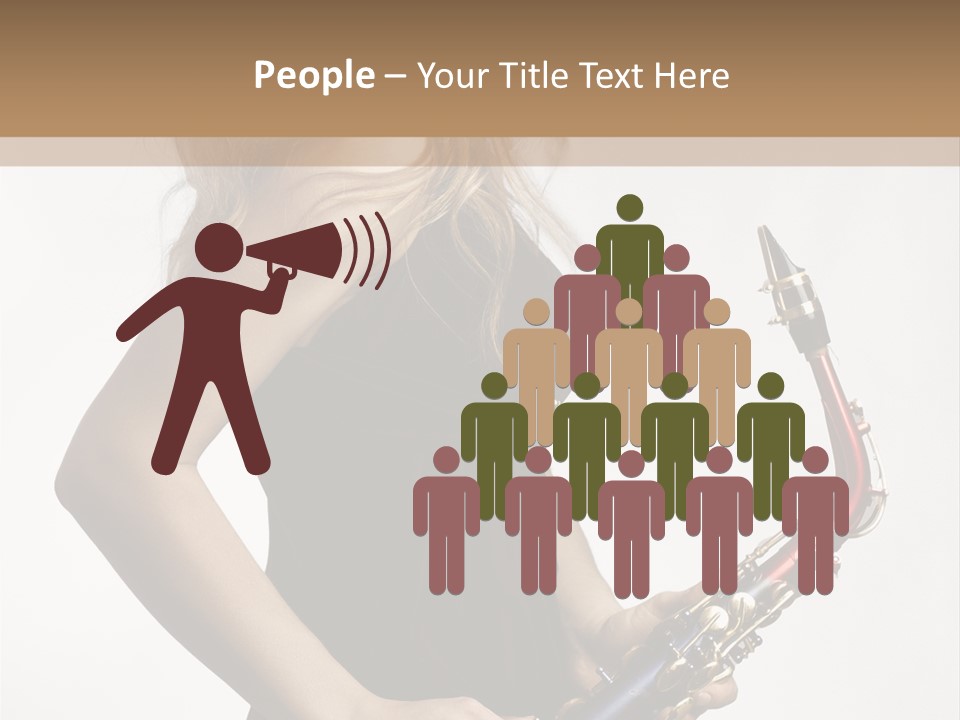 Hair Performer Makeup PowerPoint Template