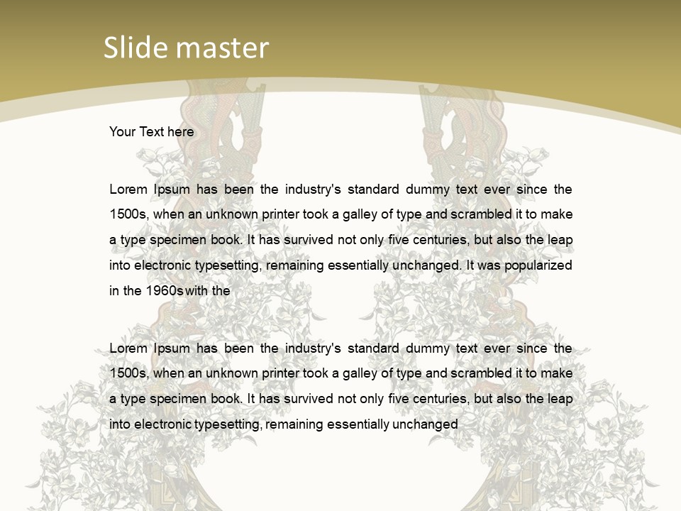 Sign Graphic Creative PowerPoint Template