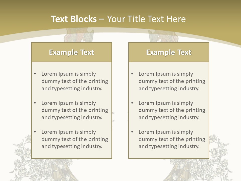 Sign Graphic Creative PowerPoint Template