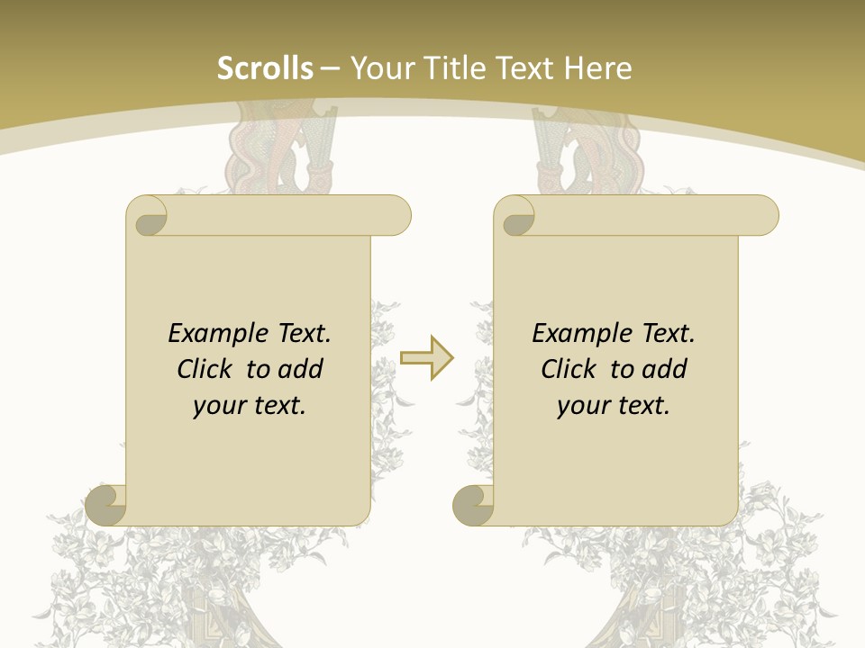 Sign Graphic Creative PowerPoint Template