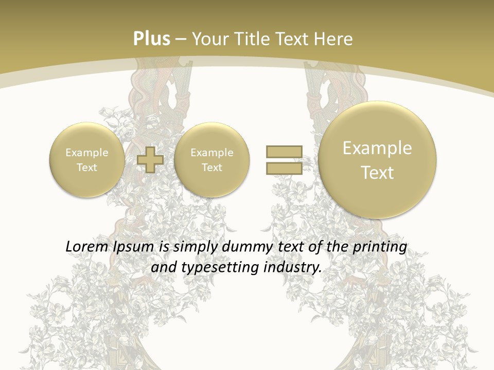 Sign Graphic Creative PowerPoint Template