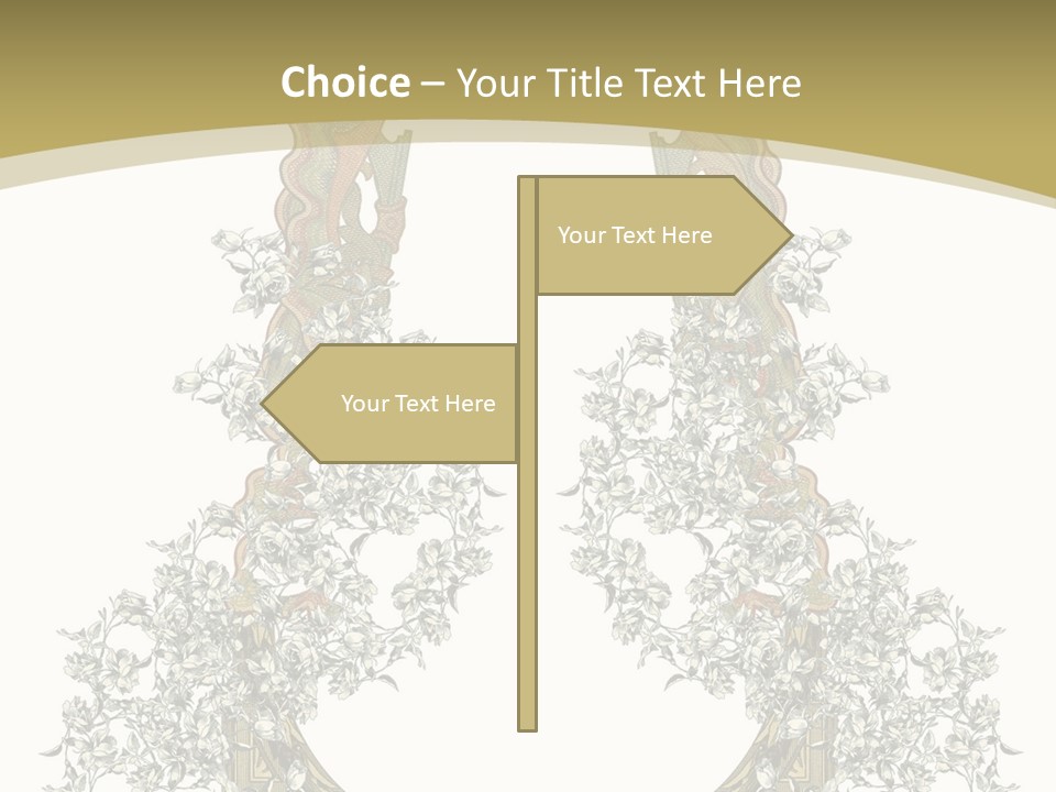 Sign Graphic Creative PowerPoint Template