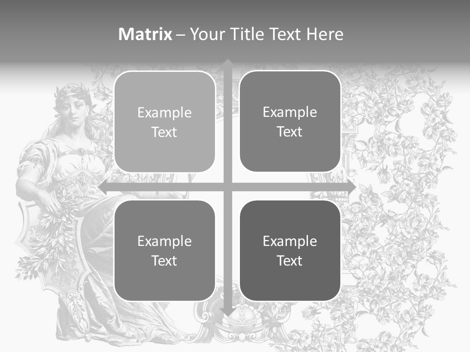 Weave Ornament Retro PowerPoint Template