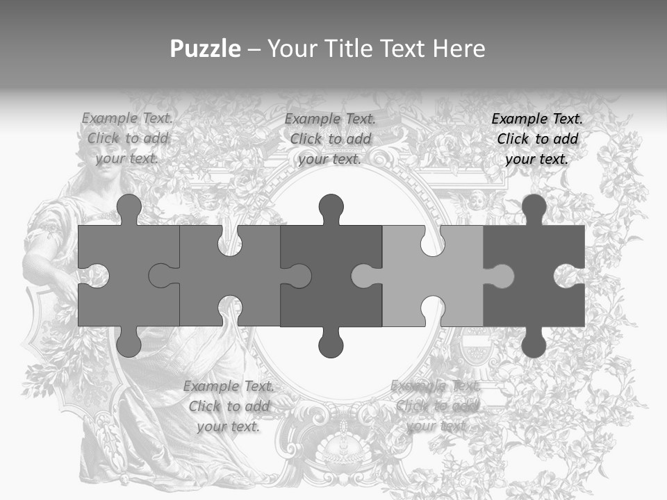 Weave Ornament Retro PowerPoint Template