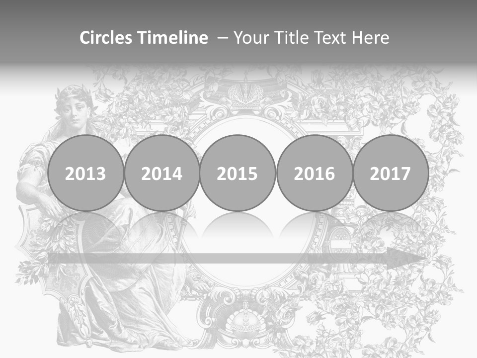 Weave Ornament Retro PowerPoint Template