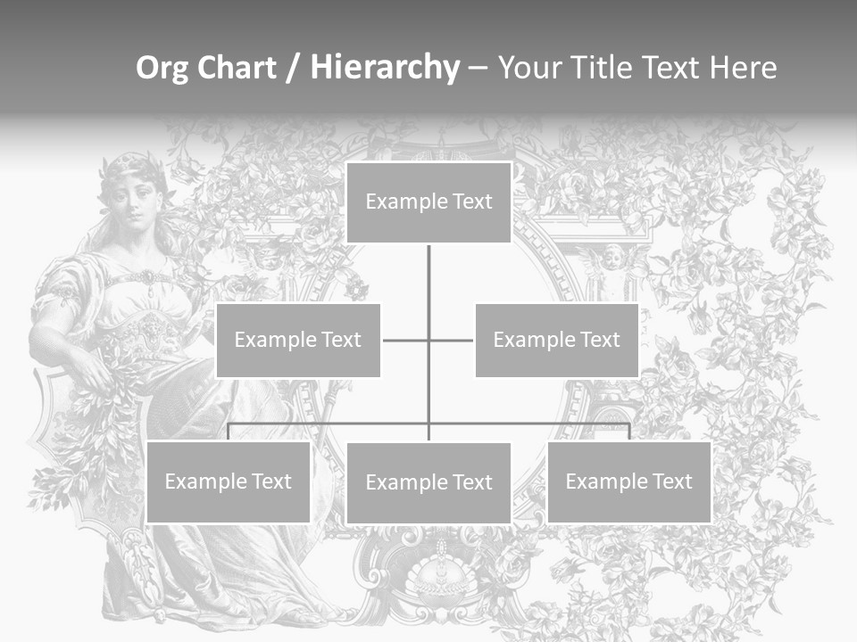 Weave Ornament Retro PowerPoint Template