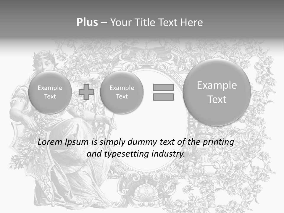 Weave Ornament Retro PowerPoint Template