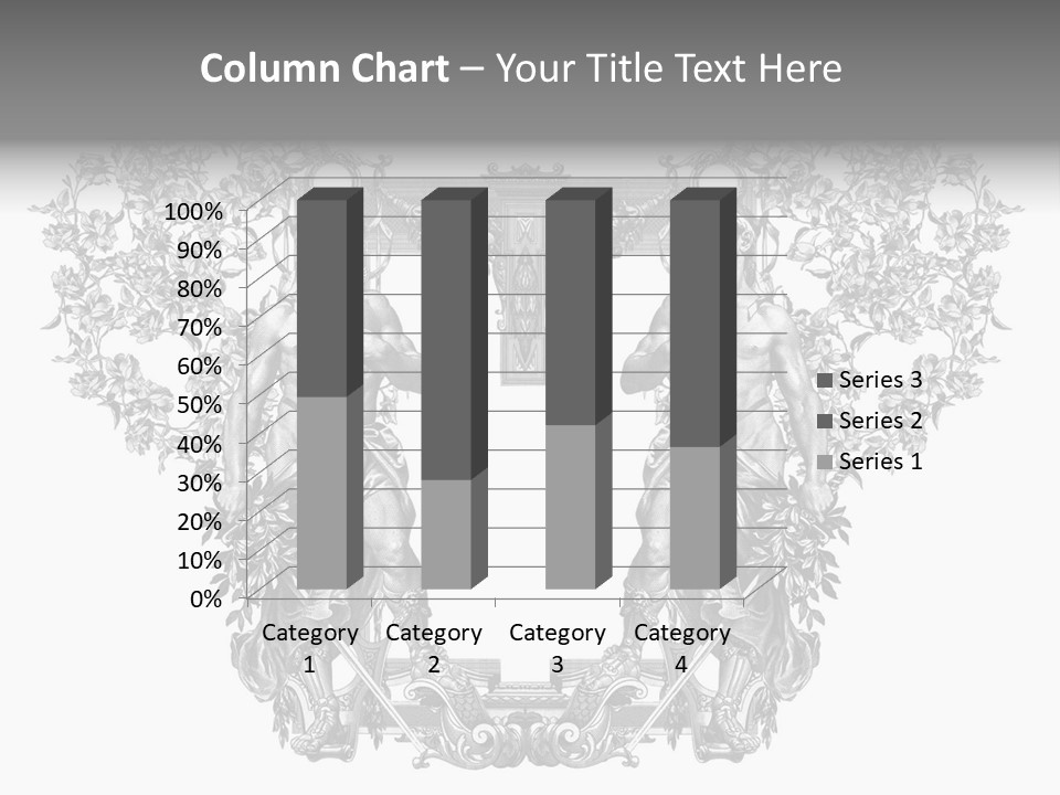 Rose Element Graphic PowerPoint Template