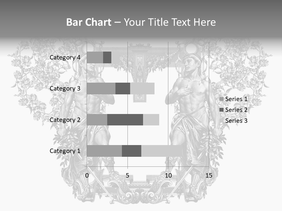 Rose Element Graphic PowerPoint Template