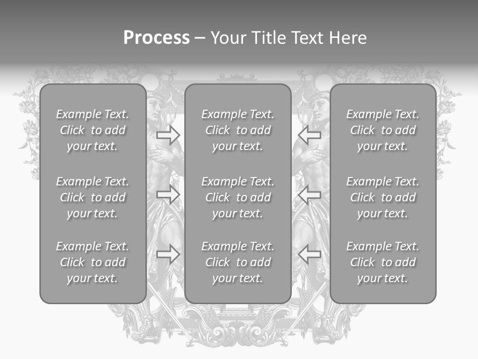 Rose Element Graphic PowerPoint Template