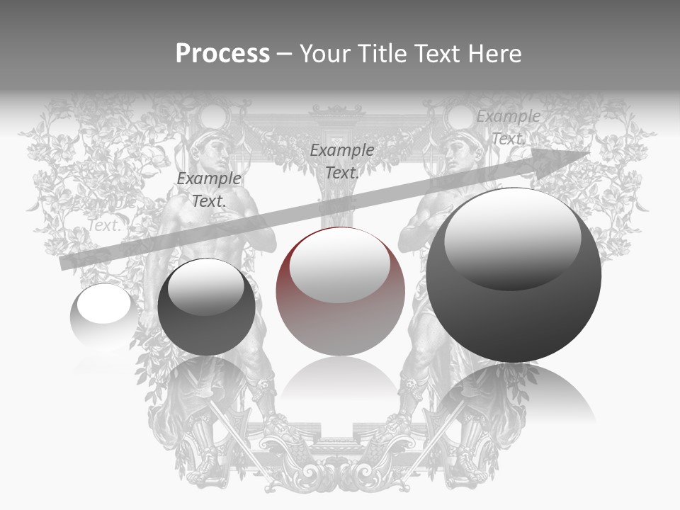 Rose Element Graphic PowerPoint Template