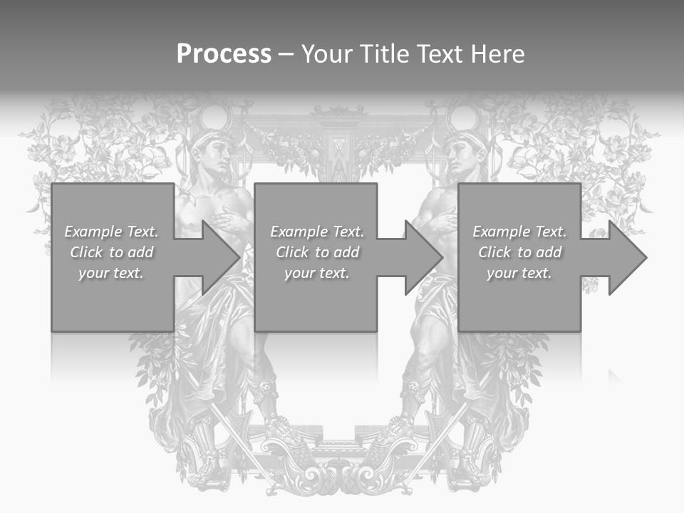 Rose Element Graphic PowerPoint Template