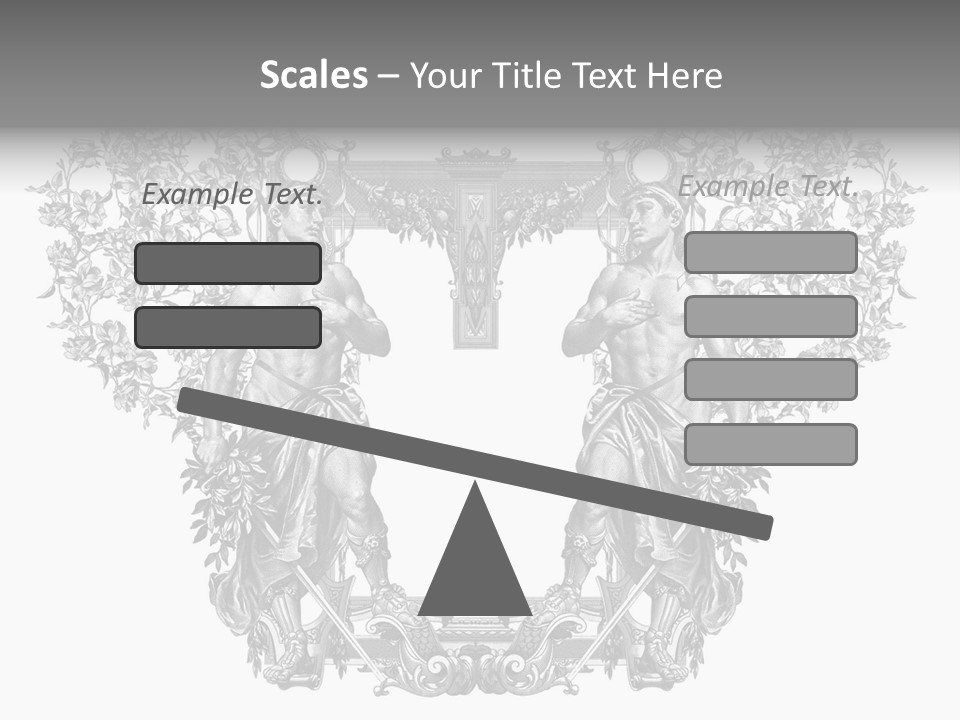 Rose Element Graphic PowerPoint Template