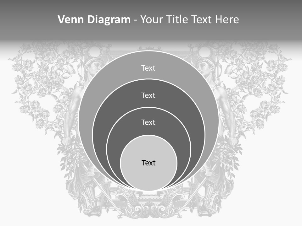 Rose Element Graphic PowerPoint Template
