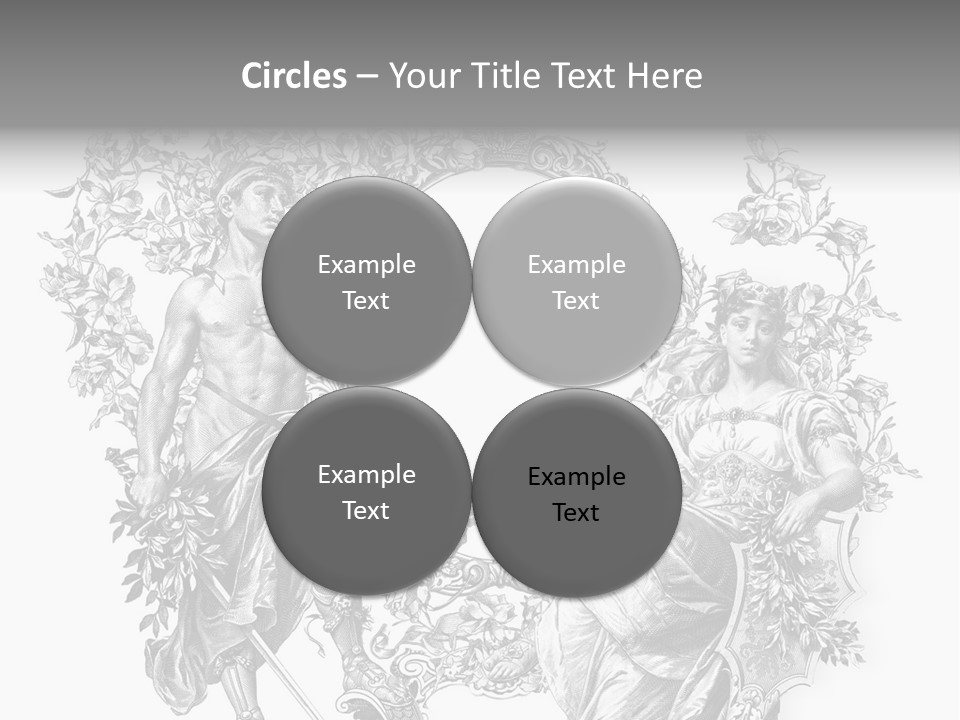 Ornament Graphic Art PowerPoint Template