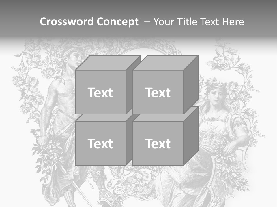 Ornament Graphic Art PowerPoint Template