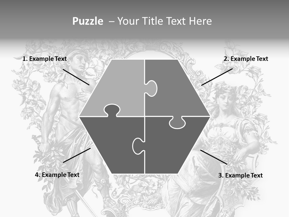 Ornament Graphic Art PowerPoint Template