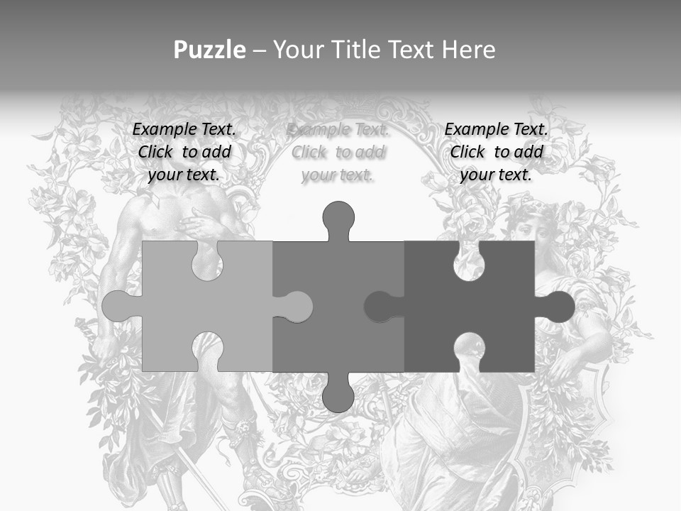 Ornament Graphic Art PowerPoint Template