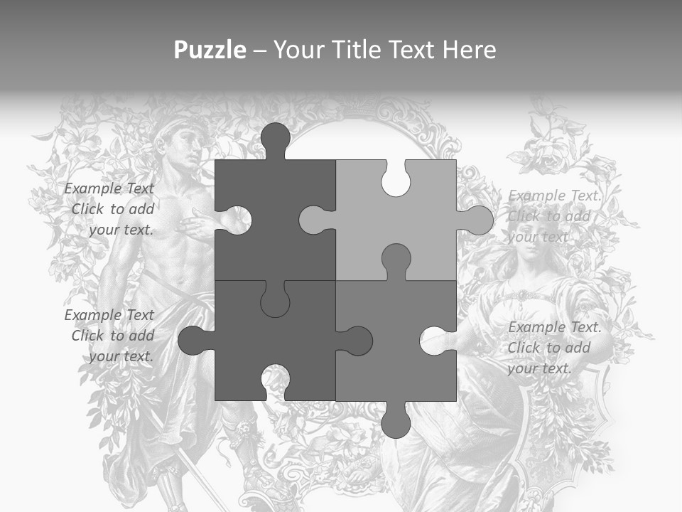 Ornament Graphic Art PowerPoint Template