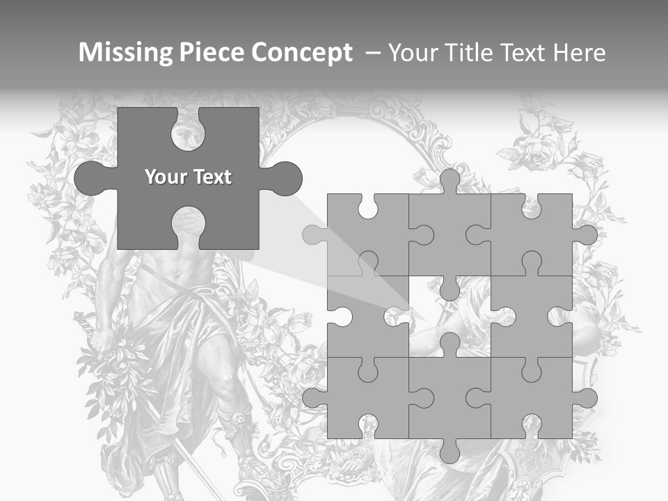 Ornament Graphic Art PowerPoint Template