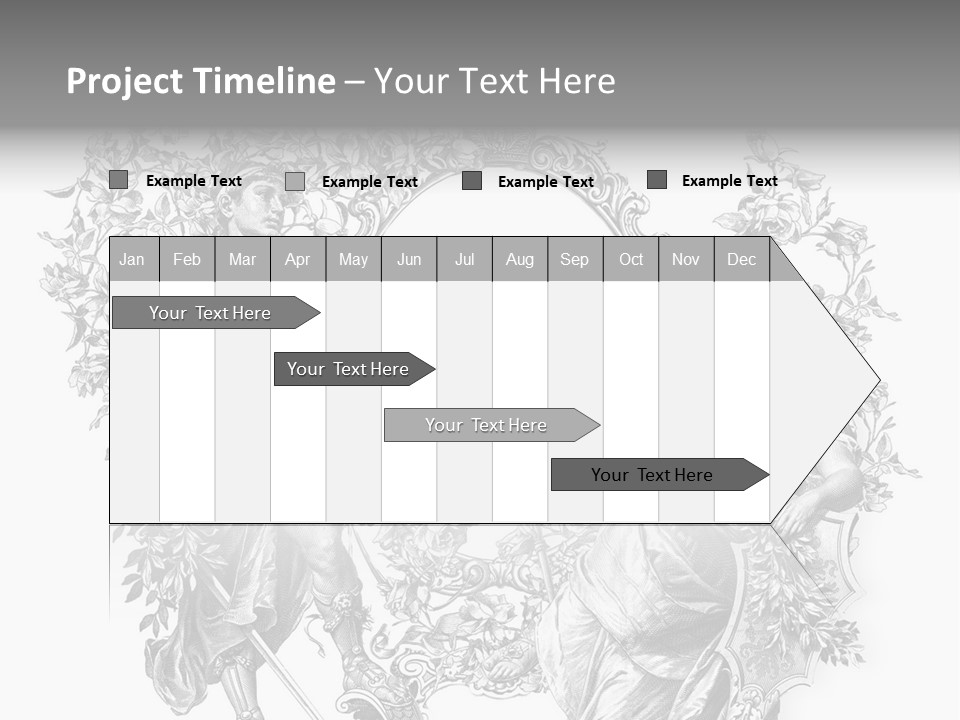 Ornament Graphic Art PowerPoint Template