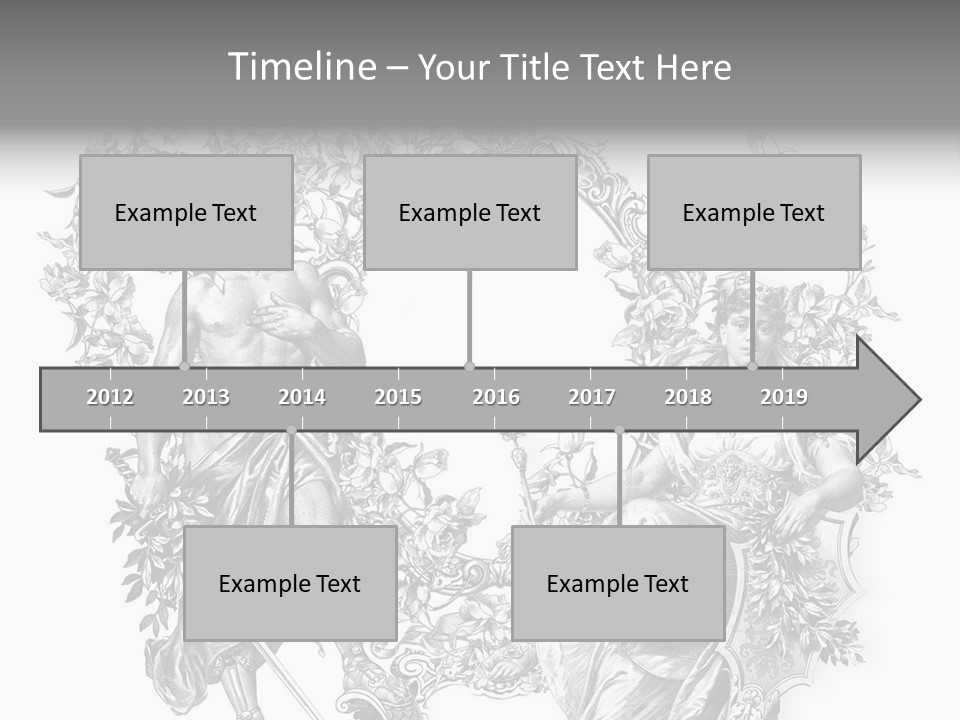 Ornament Graphic Art PowerPoint Template