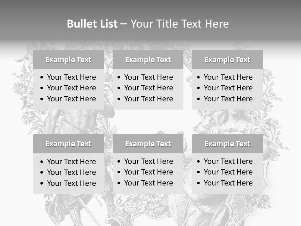 Ornament Graphic Art PowerPoint Template