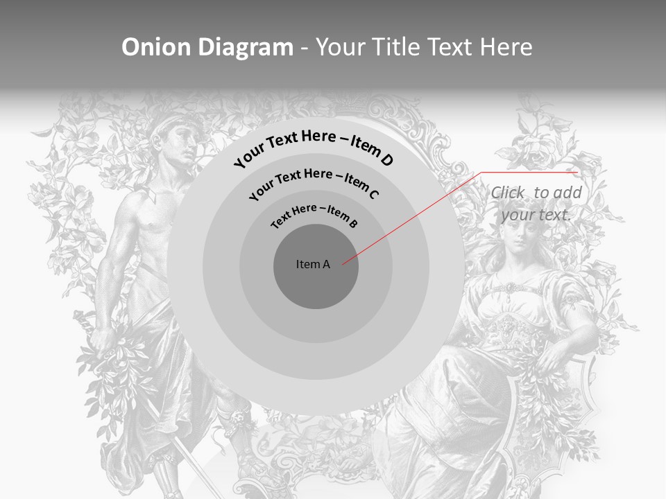 Ornament Graphic Art PowerPoint Template