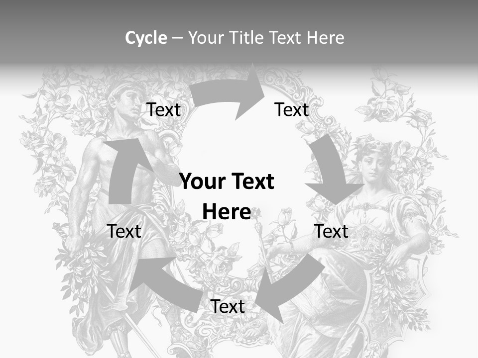 Ornament Graphic Art PowerPoint Template