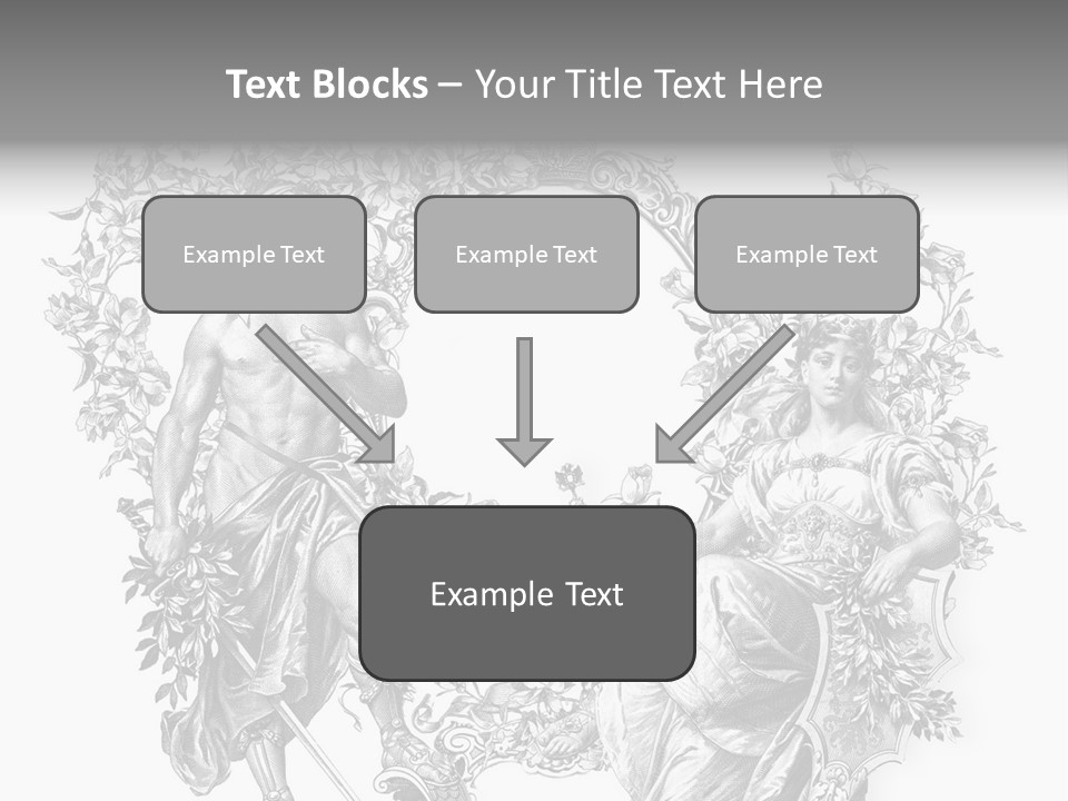 Ornament Graphic Art PowerPoint Template