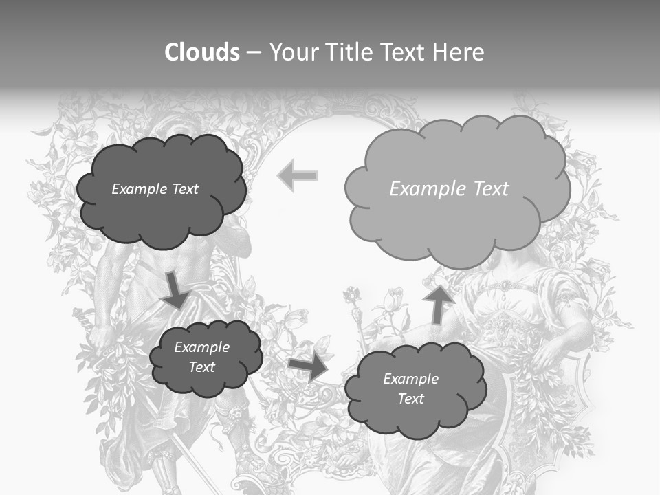 Ornament Graphic Art PowerPoint Template