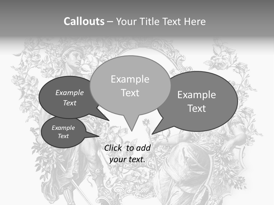 Ornament Graphic Art PowerPoint Template