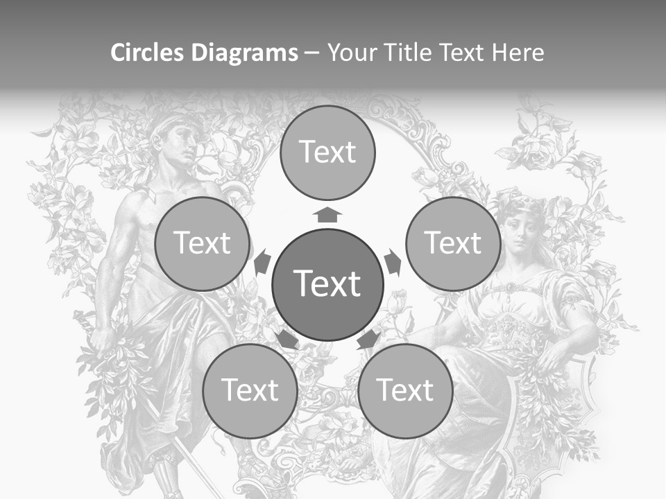 Ornament Graphic Art PowerPoint Template