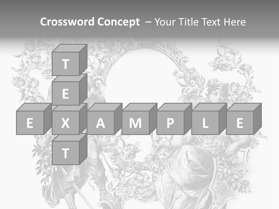 Ornament Graphic Art PowerPoint Template