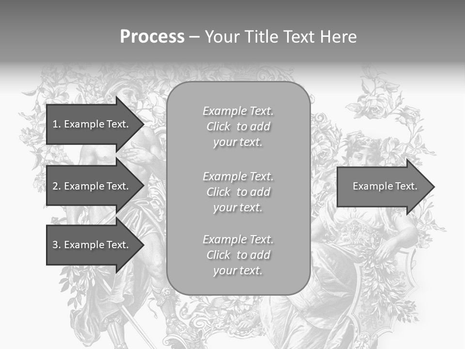 Ornament Graphic Art PowerPoint Template