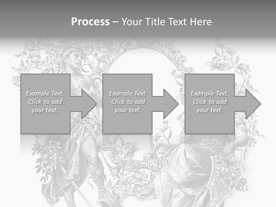 Ornament Graphic Art PowerPoint Template