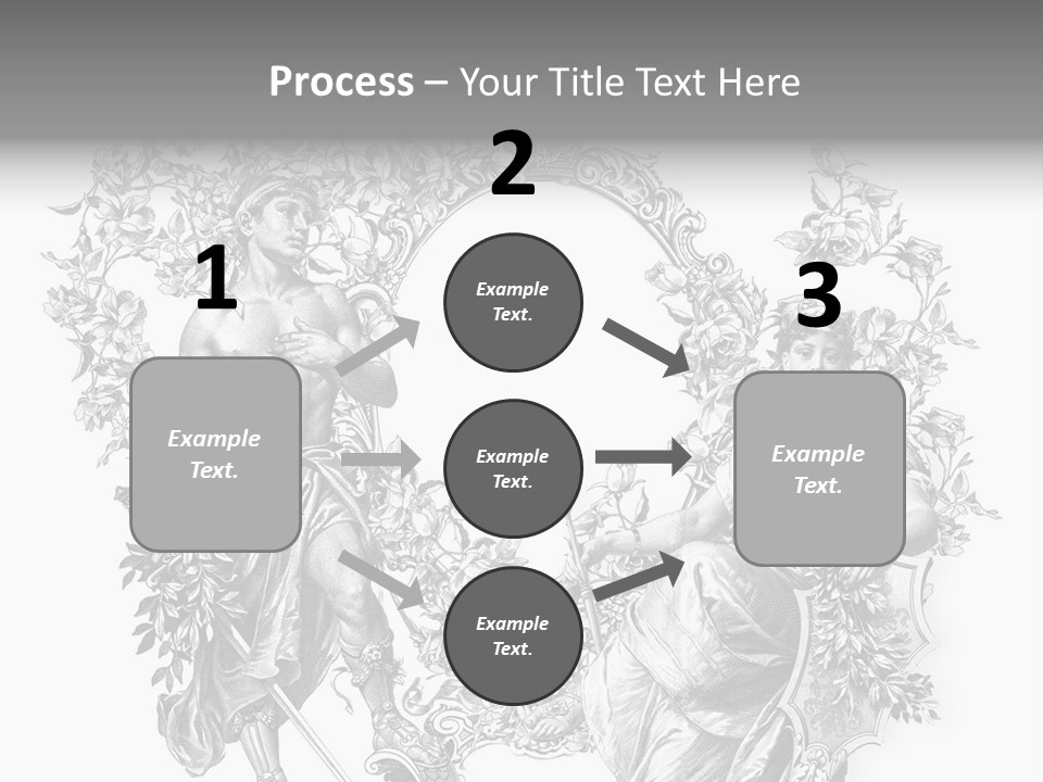 Ornament Graphic Art PowerPoint Template